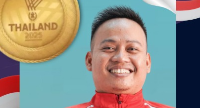 Andika Eka Jaya Sumbang Emas ke-80 Indonesia di ASEAN Para Games 2025 Lewat Angkatan 198 Kg