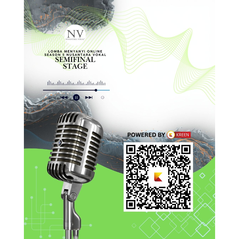 Semifinal Stage Lomba Menyanyi Online Season 5 Nusantara Vokal Sukses Digelar, Kreen Indonesia Dukung Voting Digital Kompetisi Musik Nasional