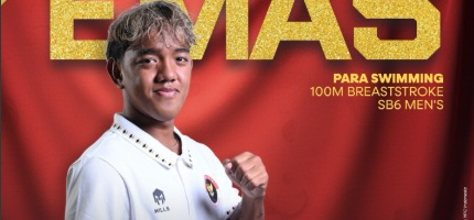 Muhammad Gerry Pahker Bawa Indonesia Juara, Emas ASEAN Para Games 2025 Diraih dengan Catatan 1:32,49
