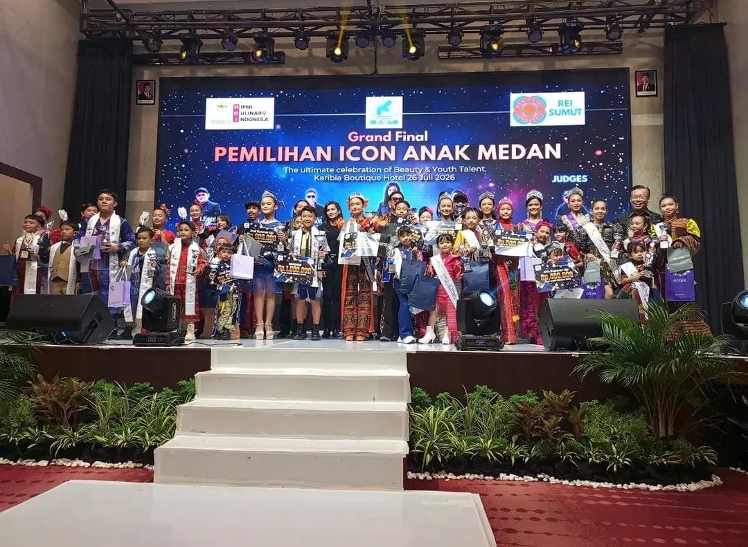 Pemilihan Icon Anak Medan Favorit 2026 Sukses Digelar, Rayakan Talenta Generasi Muda Bersama Kreen Indonesia Voting Digital Favorit