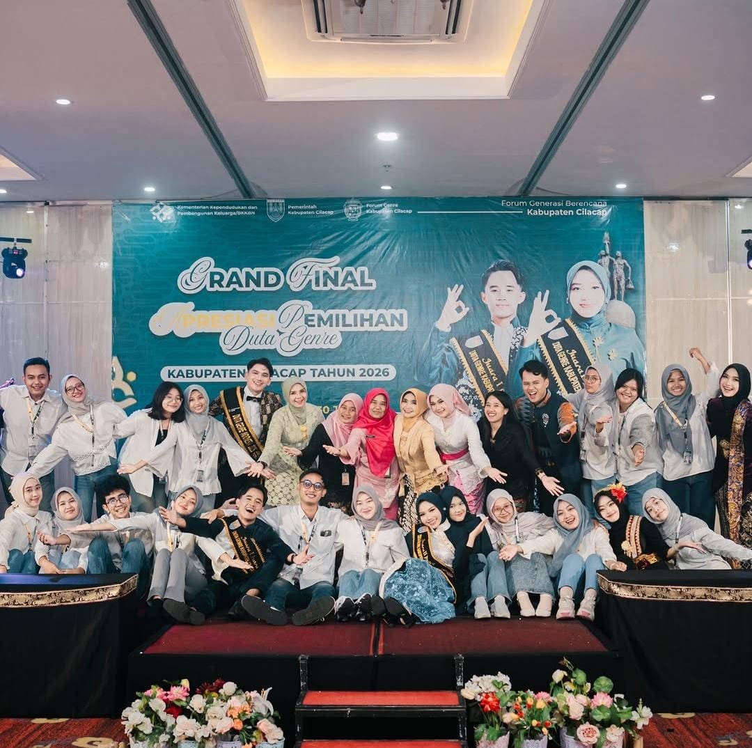 Apresiasi Pemilihan Duta Genre Kabupaten Cilacap 2026 Sukses Digelar, Wujudkan Generasi Muda Inspiratif Bersama Kreen Indonesia