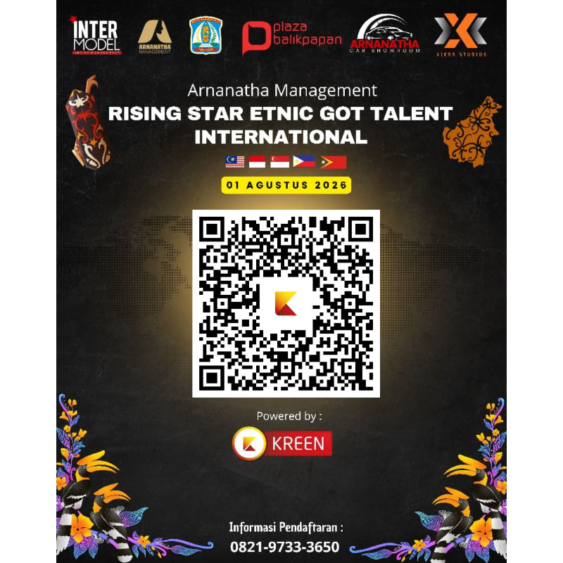Rising Star Etnic Got Talent Internasional 2026 Hadirkan Talenta Kreatif dari Beragam Bidang, Kreen Indonesia Dukung Voting Digital Favorit