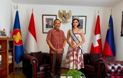 Nilam Onasis Bawa Misi Budaya Indonesia ke Swiss, Jadi Sorotan di HUT RI ke-81