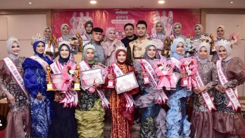 Miss Hijab Kalimantan Selatan 2026 Tampilkan Perempuan Muda Berkarakter, Kreen Indonesia Dukung Voting Favorit Digital