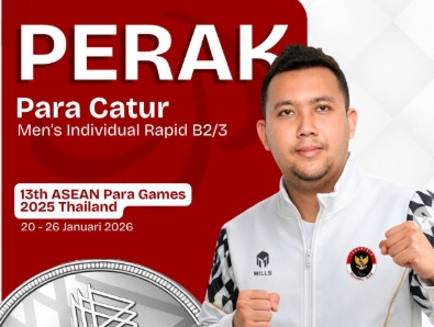 Gayuh Satrio Kembali Bersinar, Pecatur Low Vision Indonesia Raih Perak di ASEAN Para Games