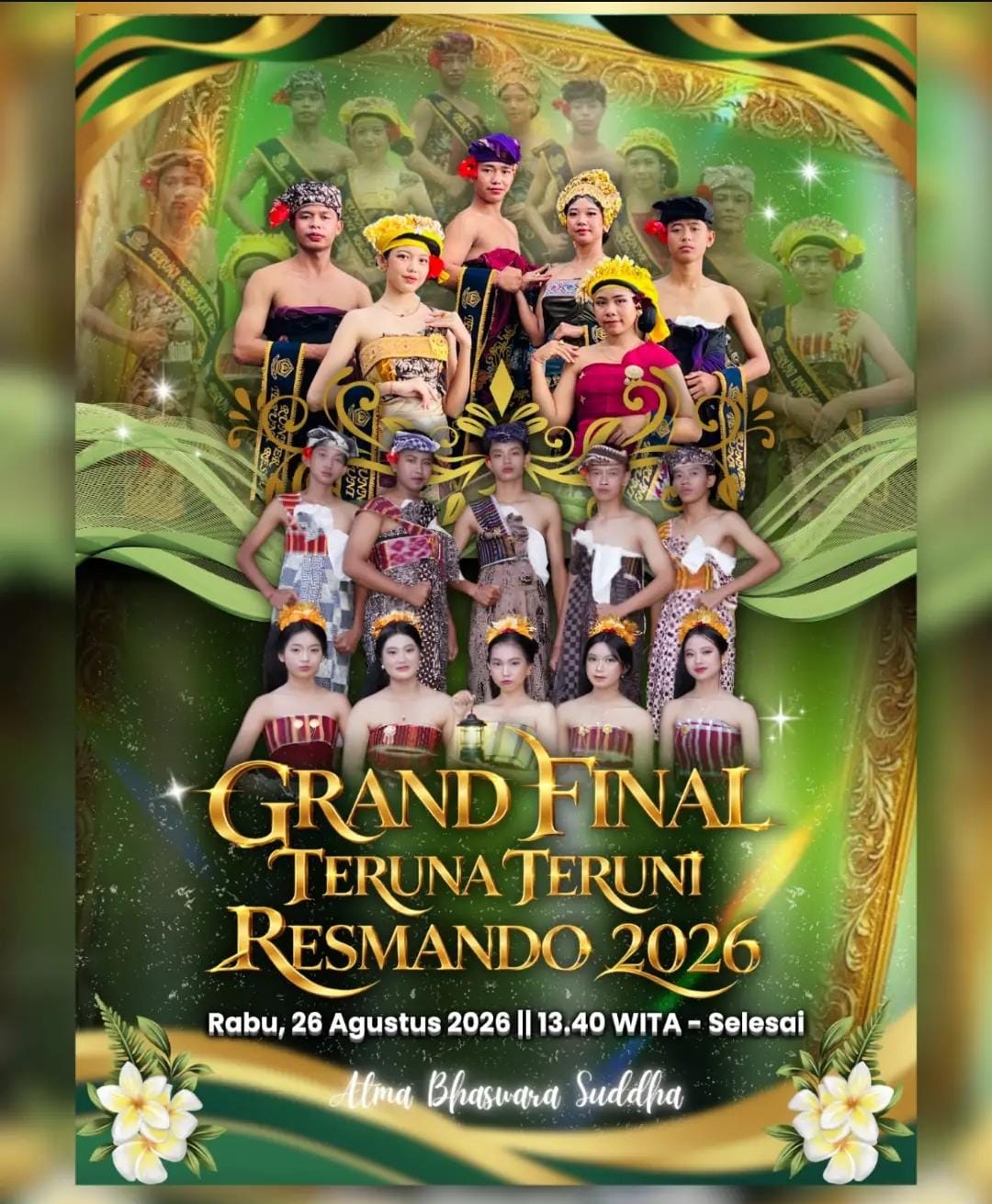 Pemilihan Teruna Teruni Resmando 2026 Jadi Panggung Generasi Muda Berprestasi, Kreen Indonesia Efektifkan Voting Favorit Digital