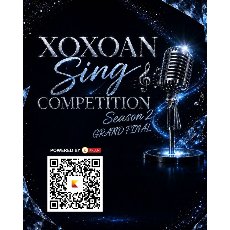 XOXOAN SING COMPETITION S2 Grand Final Jadi Panggung Talenta Vokal Muda, Kreen Indonesia Hadirkan Voting Favorit Digital
