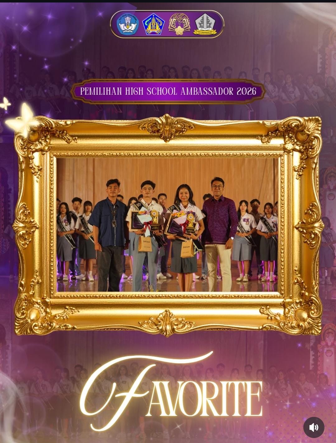 Pemilihan High School Ambassador 2026 Jadi Panggung Duta Pendidikan Bali, Kreen Indonesia Dukung Voting Digital Juara Favorit