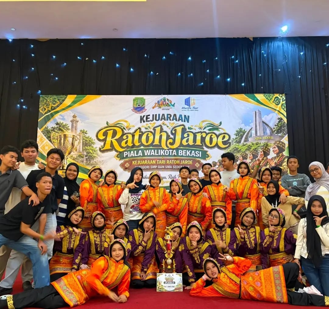 Lomba Tari Ratoh Jaroe Piala Walikota Bekasi 2026 Angkat Kreativitas Pelajar, Kreen Indonesia Dukung Voting Favorit Digital