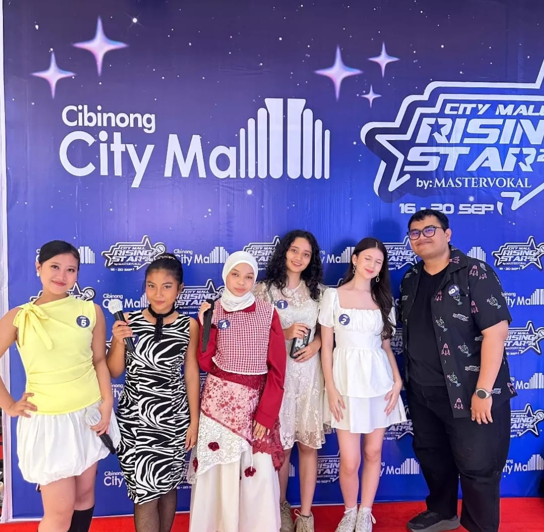 Panggung Talenta Bernyanyi; City Mall Rising Star 2026 By Mastervokal Gelar Malam Puncak, Kreen Indonesia Dukung Voting Juara Favorit