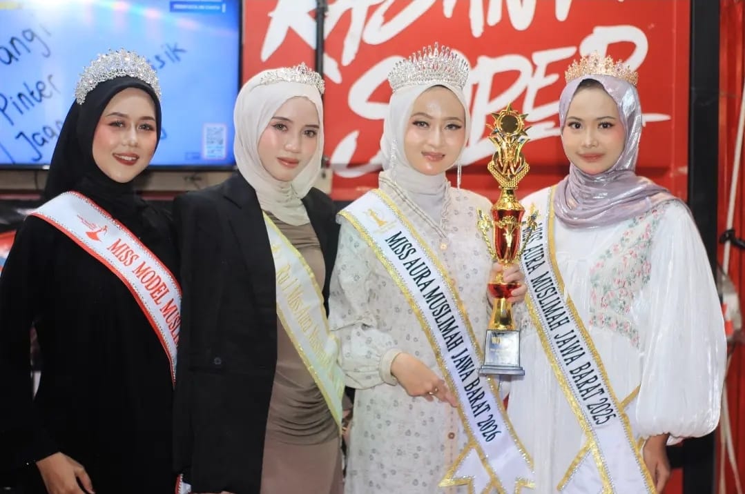 Miss Aura Muslimah Jawa Barat 2026 Tuntaskan Perjalanan di Grand Final, Jihan Aulia Raih Raih Dukungan Tertinggi Melalui Voting Digital Kreen Indoneisa