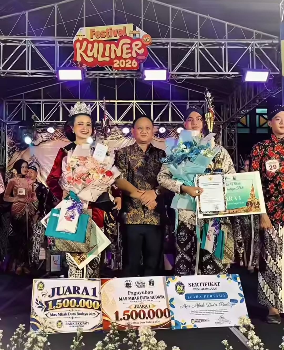 Mas dan Mbak Duta Budaya Kabupaten Pati Favorit 2026, Dukungan Publik Bersama Kreen Indonesia Ramaikan Babak Semifinal
