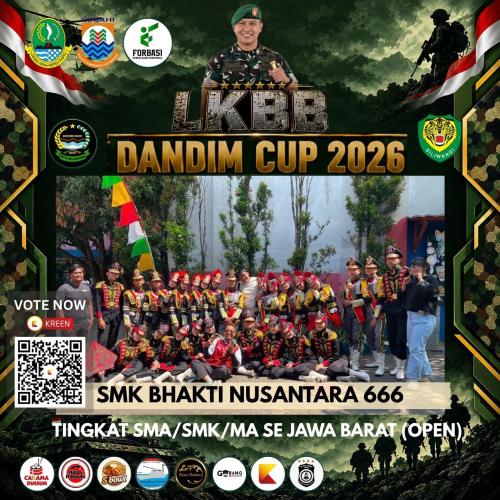 Grand Final LKBB Dandim Cup 2026 Digelar! Tampilkan Semangat Kekompakan Antar Pasukan: Masyarakat Berikan Voting Favorit Melalui Kreen Indonesia