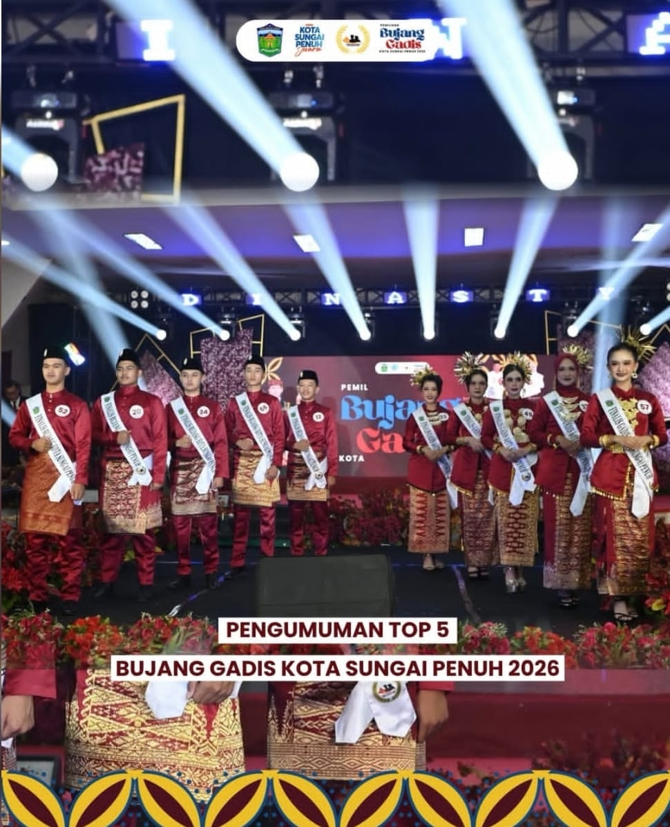 Perkenalkan Potensi Daerah, Bujang Gadis Kota Sungai Penuh 2026 Road to Top 5: bersama Kreen Indonesia - Voting Partner Terpercaya