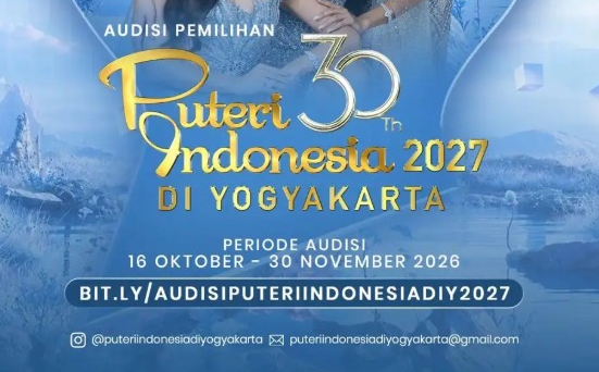 Audisi Puteri Indonesia DIY 2027 Dibuka, Ini Syaratnya